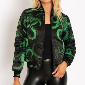 BlackMilk Clothing Cthulhu Shiny Bomber Jacket - Size M - BNWT